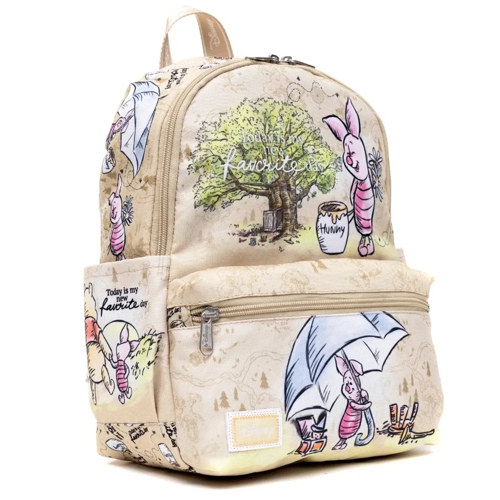 NEW WondaPop Disney Winnie the Pooh Piglet Nylon Everyday Mini Summer Backpack